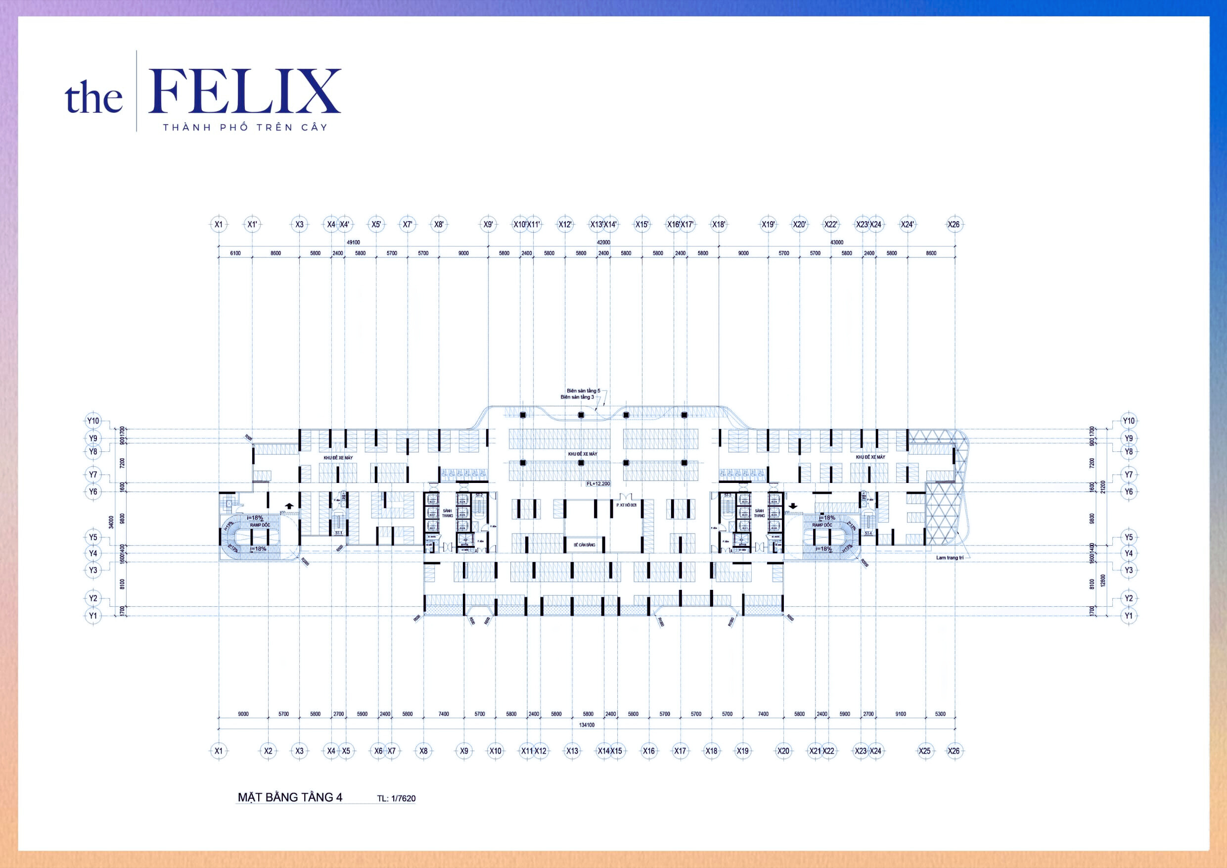 Mặt Bằng Felix C Holdings Tang 4